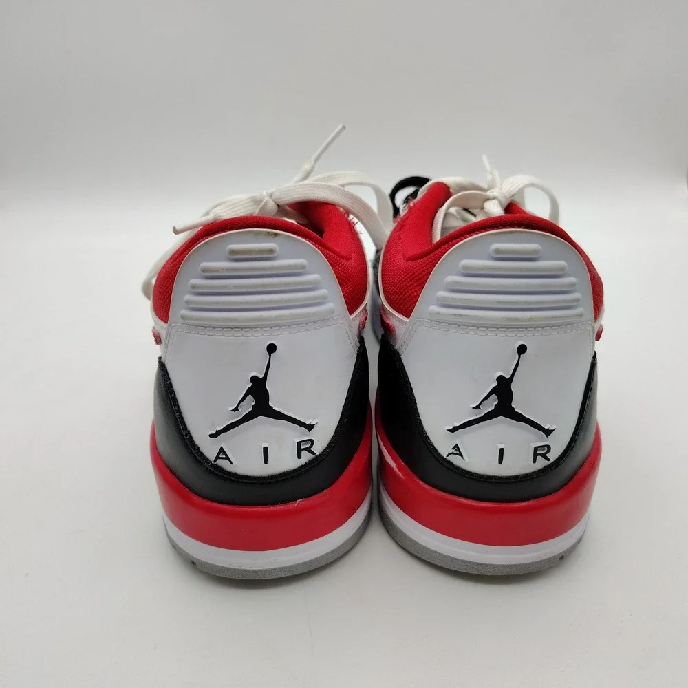 Nike Air Jordan Legacy 312 Low Chicago Varsity Red Black CD7069-106 Men's 9.5
